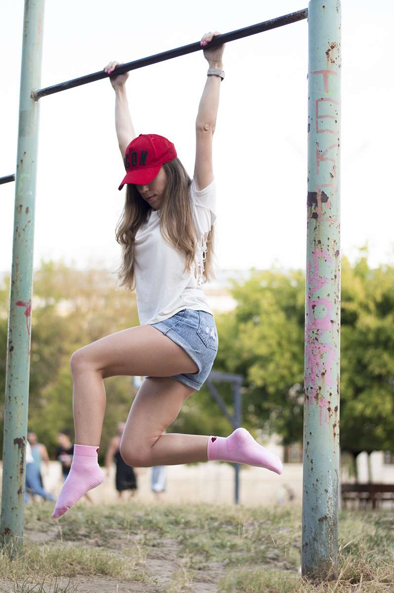 Active Day with Heart and Arrow Women - SocksFusion