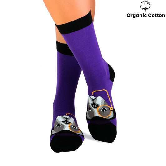 French Bulldog Novelty Socks Organic Cotton - SocksFusion